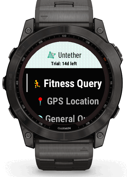 Untether BYOK - 手腕上的AI助手 · Screenshot 0