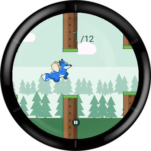 Flappy Fox · Snimka zaslona 1
