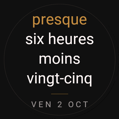 Proza — the time in words, 13 languages · Screenshot 4
