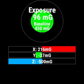MagniGuard – Smart Magnetic Exposure Monitor · Screenshot 1