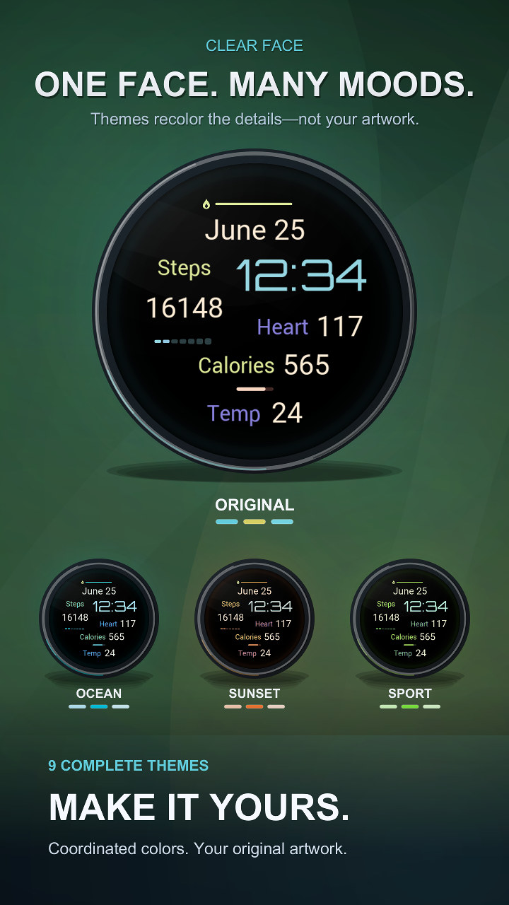 Clear face · Screenshot 3