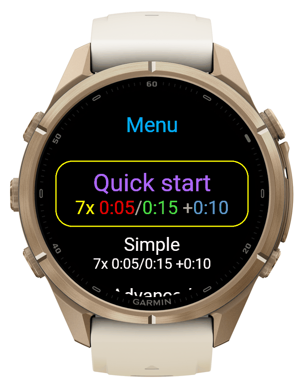 Simply Interval Timer · Screenshot 3