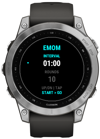WOD Timer · Screenshot 2