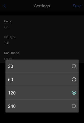 Speedometer GT Data Field: Your speed at a glance! · Screenshot 4