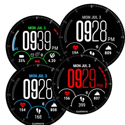 FT Digital watch face screenshot 3