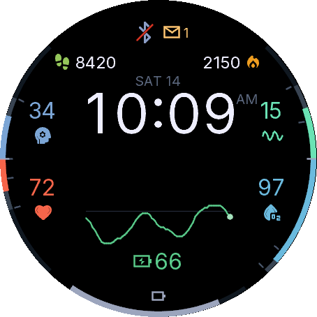 Vitals — 健康数据表盘 · Screenshot 0