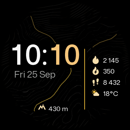 Dilamor Minimal Lite – 数字式 AMOLED Always-On · Screenshot 3