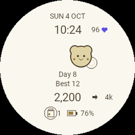 Arlo: Step Pet Companion Watch Face · Screenshot 2