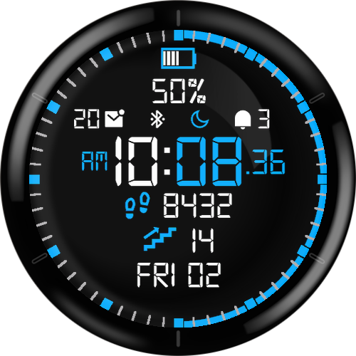 Simple Large Digital No.4 Gen3 · Screenshot 1