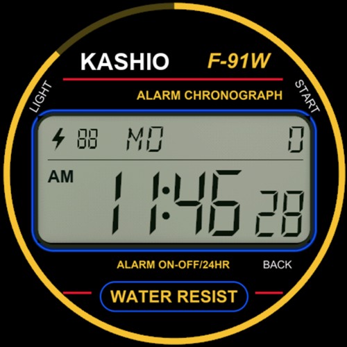KASHIO F-91W · Screenshot 1