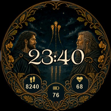 Taliesin - Celtic/Art Nouveau 4 face PRO version · Screenshot 3