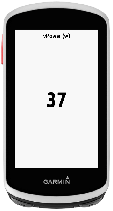 vPower: Virtual Cycling Power Meter · Screenshot 1