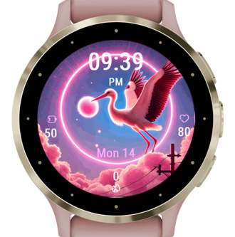 Neon Stork · Screenshot 0