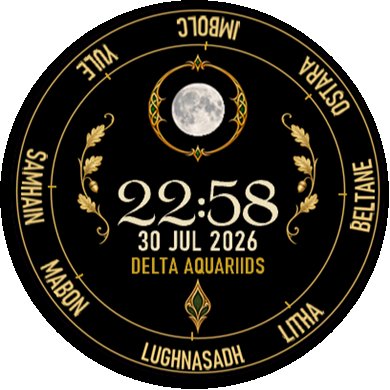 Pagan almanac - moon phase & celestial events · Screenshot 0