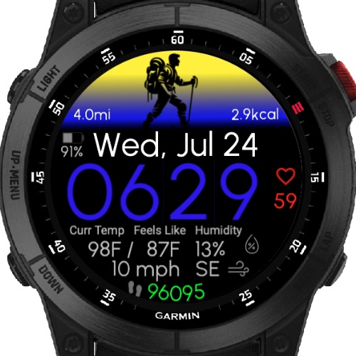 Explore: Hiking (Garmin Wx) TRIAL VER · Screenshot 1