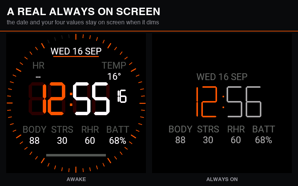 Grid: Retro 80s LCD Digital Watch Face · Screenshot 3