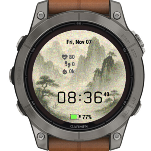 Misty Mountains – Tranquil Sumi-e Landscape · Screenshot 2