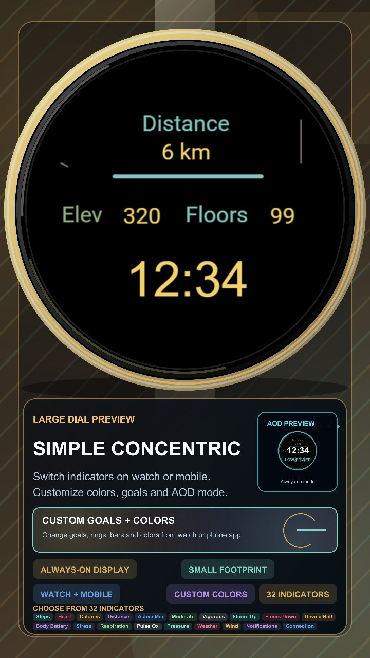 Simple concentric · Screenshot 2