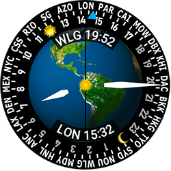 Worldtimer Planets Model 1 TRIAL · Screenshot 0