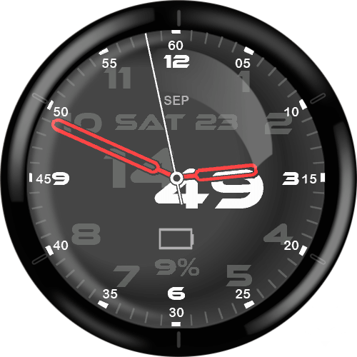 Just Simple Analog Numbers Speed Gen3 · Screenshot 0