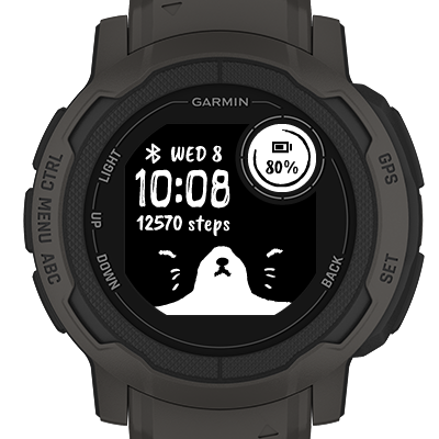 Chatte watch face screenshot 2