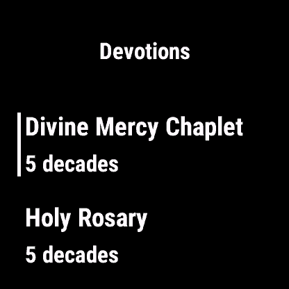 Divine Mercy Chaplet and Rosary · Screenshot 0