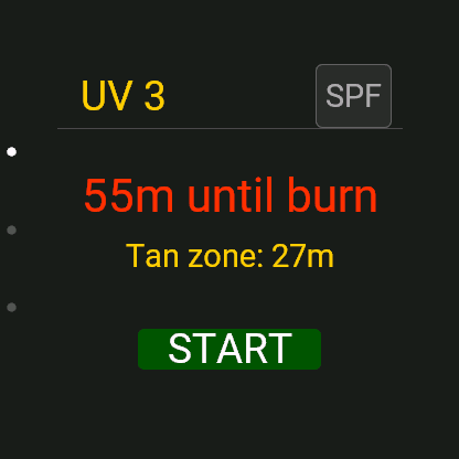 SunAlert: UV, Burn & Vitamin D · Screenshot 1