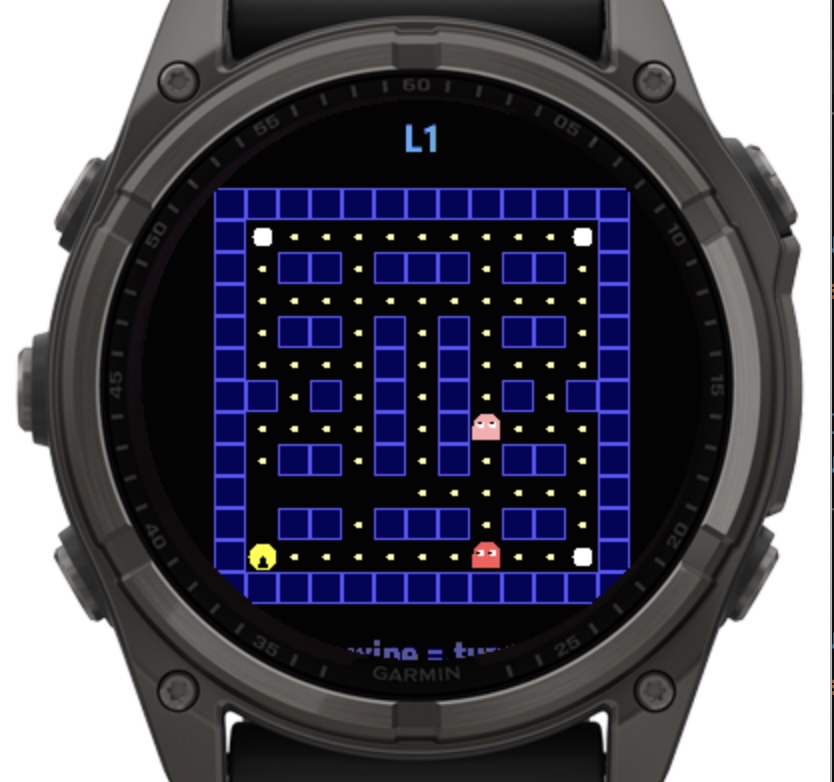 ManPac: Neon Maze Runner · Screenshot 1