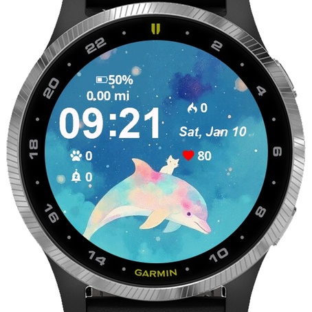 Dolphin Floating Sky Star Above · Screenshot 0
