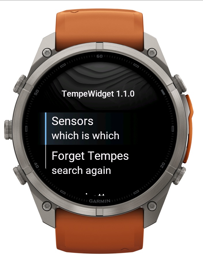 Tempe Widget · Screenshot 3