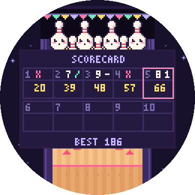 TINY BOWL - aim, power, spin, STRIKE! · Screenshot 1