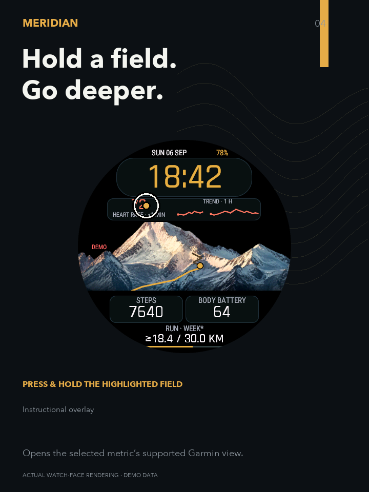 MERIDIAN · Screenshot 3