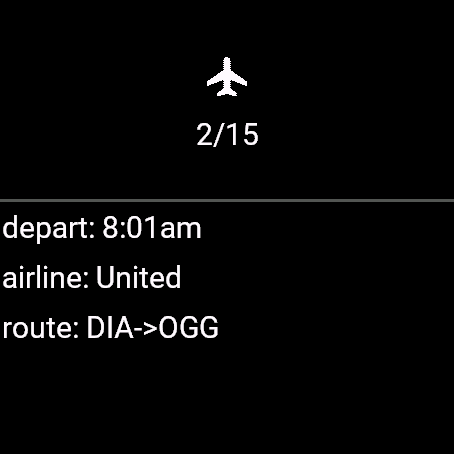 Sojourn - Show trip itinerary · Screenshot 2