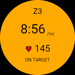 Run Cue: Running Pace & Heart Rate Zones · Screenshot 1