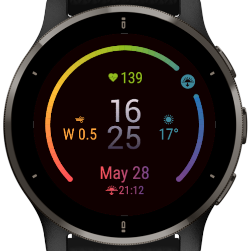 Arcwave Watch Face · Screenshot 0