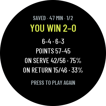 Padel Scorer · Schermafbeelding 4