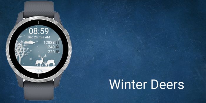 Winter Deers · Screenshot 0