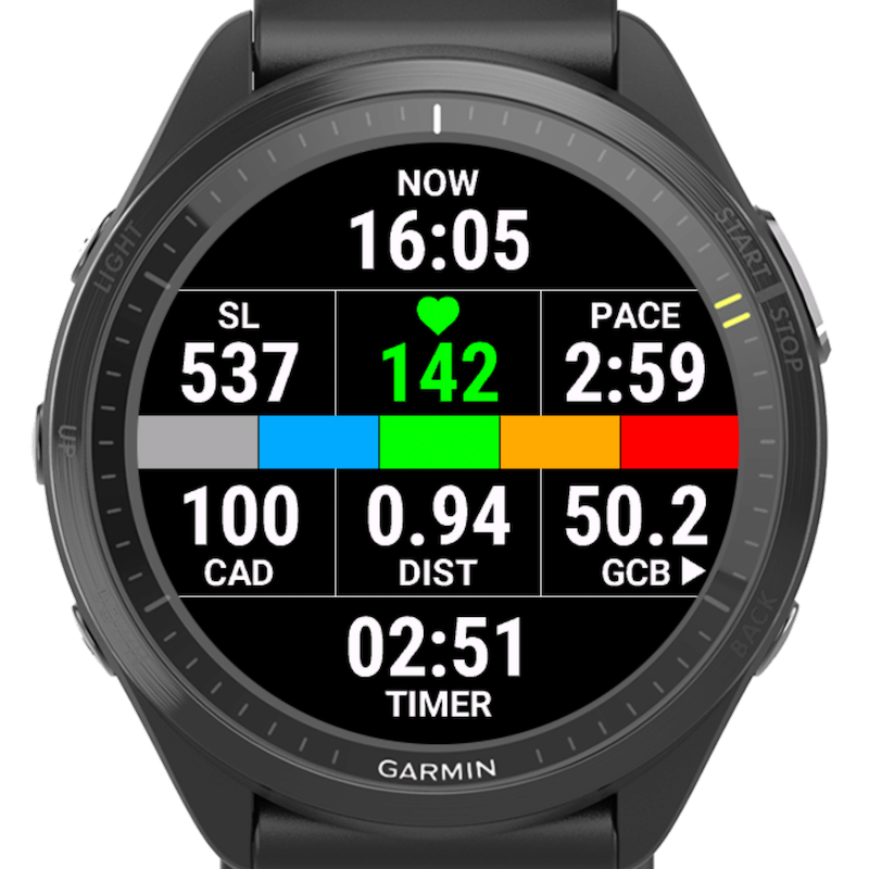 Power Sprint DataField screenshot 1