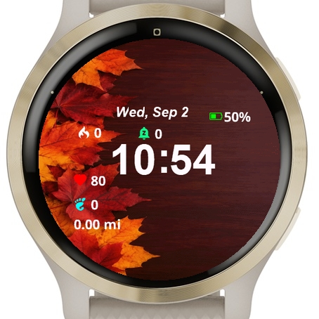 Close Up Wooden Table Autumn · Screenshot 0