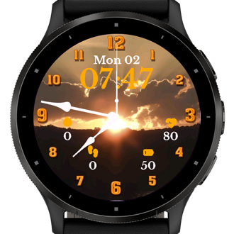Sunset Clock · Screenshot 0