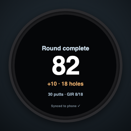 Caddie+Training · Screenshot 4