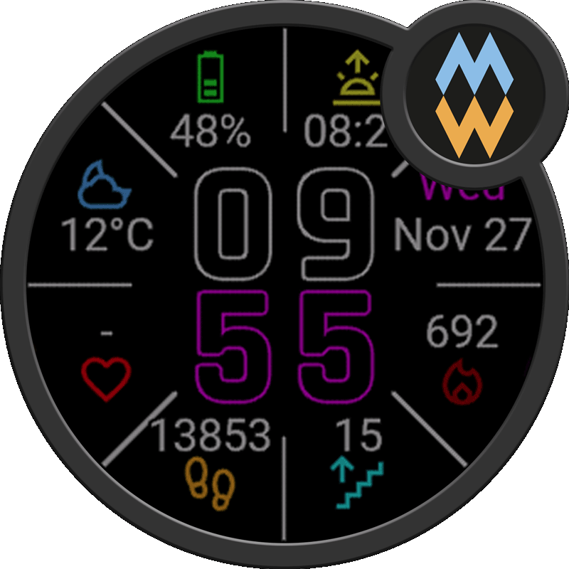 Substance watch face screenshot 4