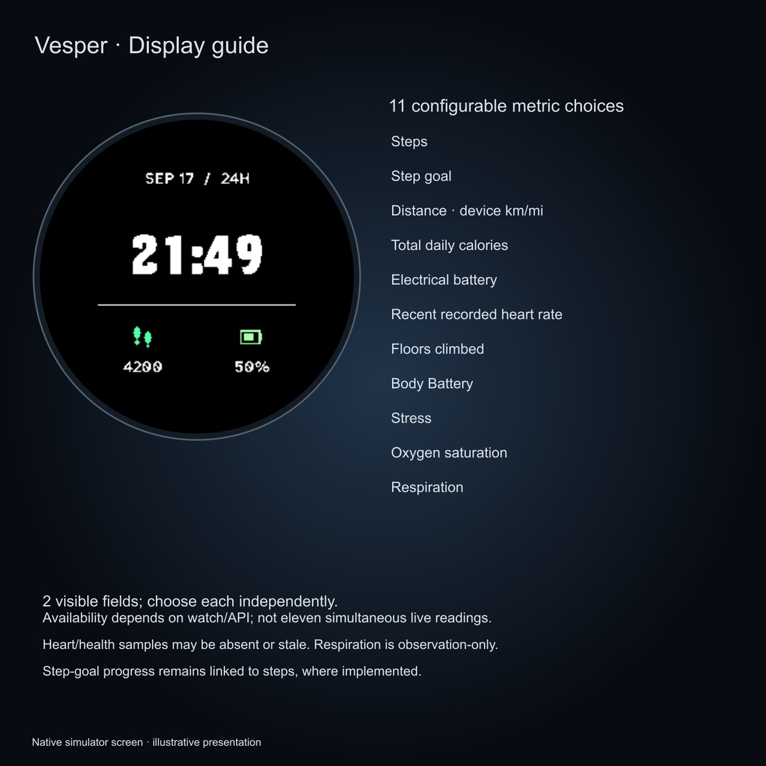 Vesper · Screenshot 2
