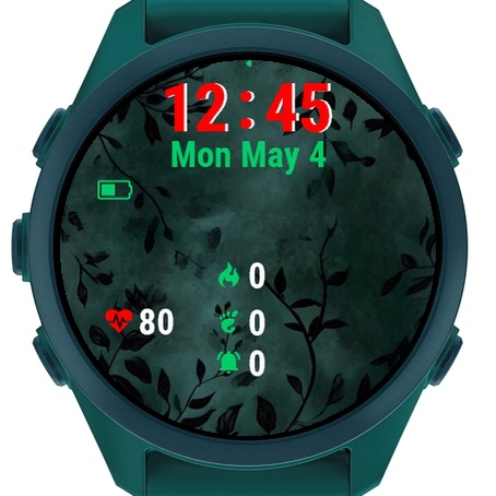 Dark Green Black Leaves · Screenshot 2