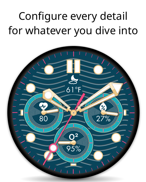 Amiga Sea Pro Diver, Classic Dive Watch · Screenshot 1