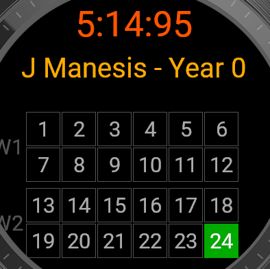 Tetraism Calendar · Screenshot 0