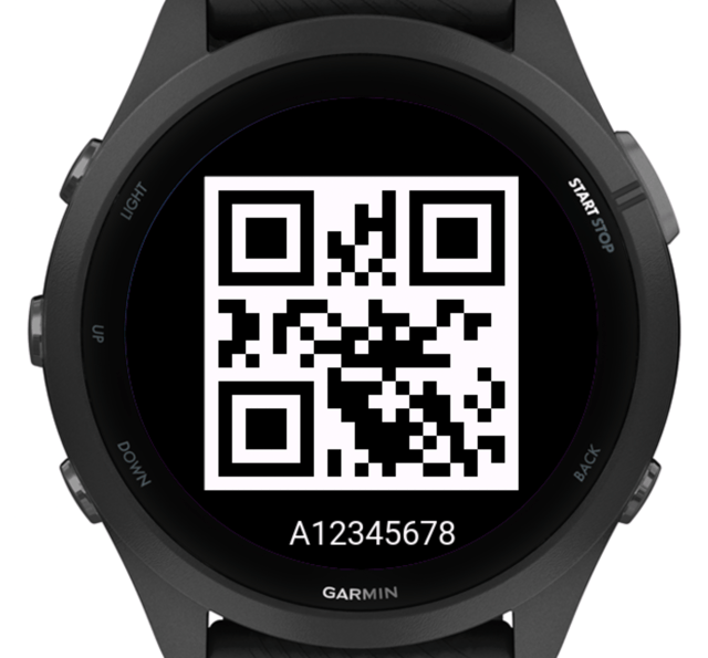 Parkrun Barcode Data Field · Screenshot 0