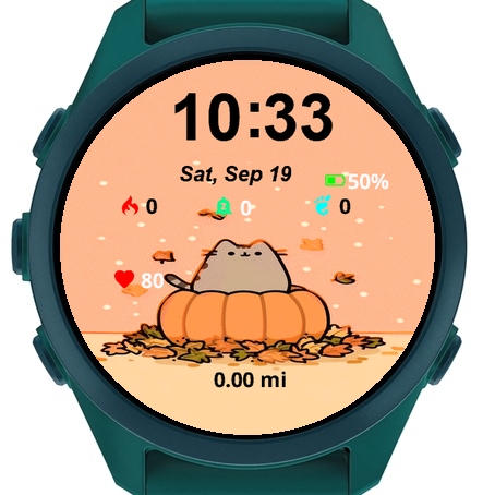 Cat Sitting Top Pumpkin · Screenshot 1