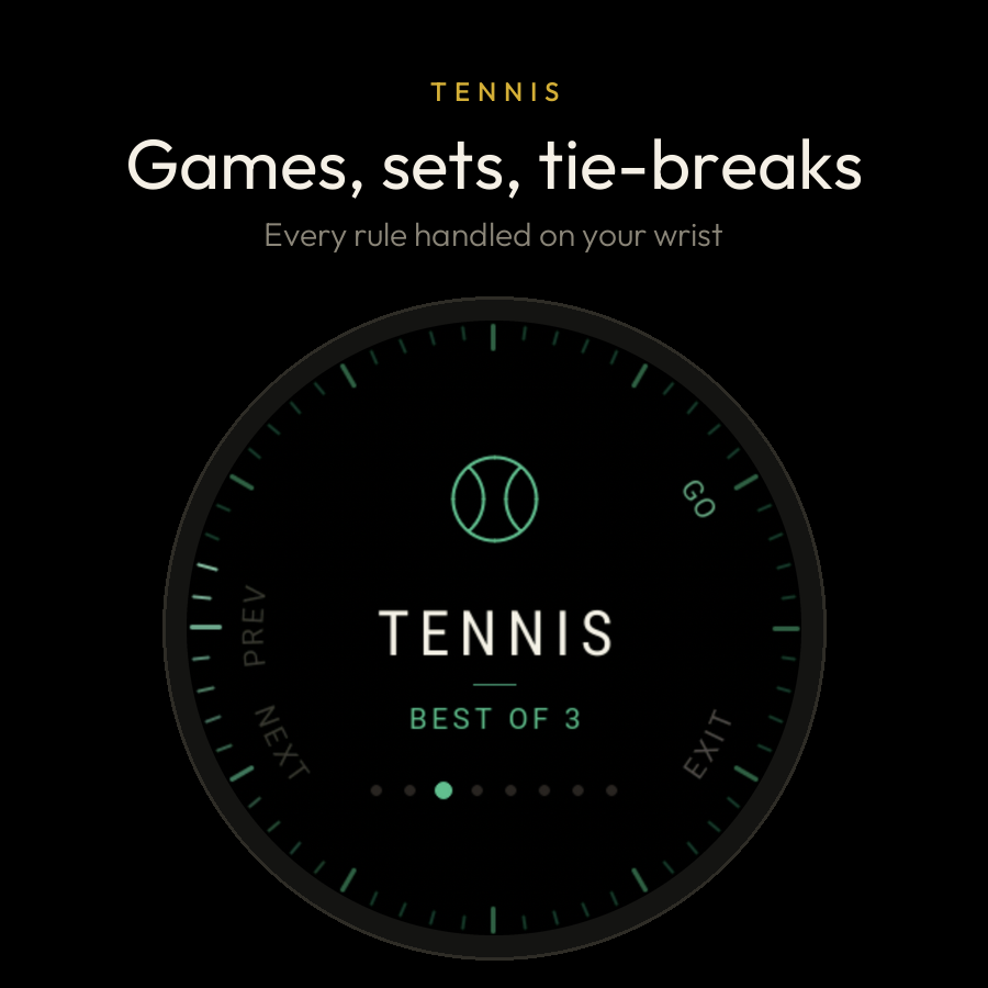 Racket Score: 6 Racket Sports · Screenshot 2