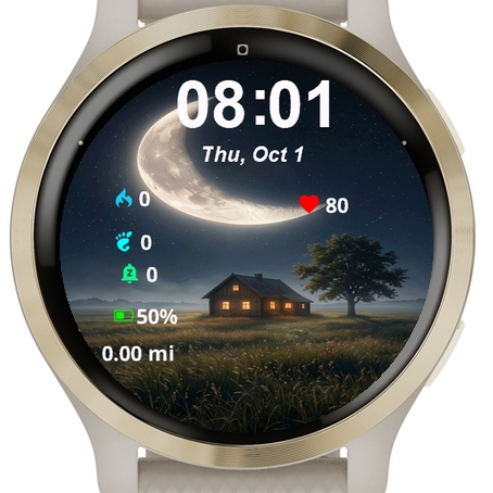 House Moon Sky Grass · Screenshot 0